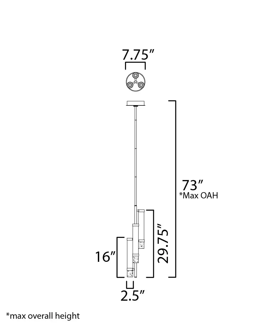 Sophisticated Stone & LED Fusion with Organic Minimalist Appeal - Image 5