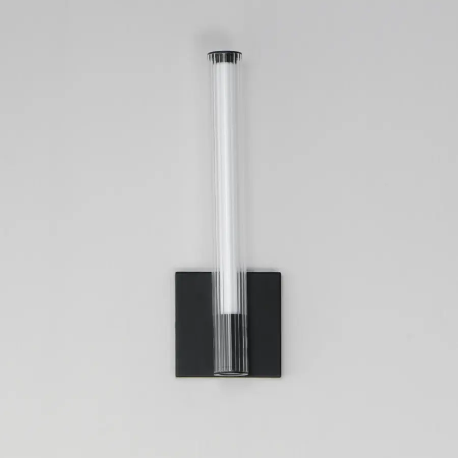 Cortex 14" LED Wall Sconce in Matte Black - Image 2