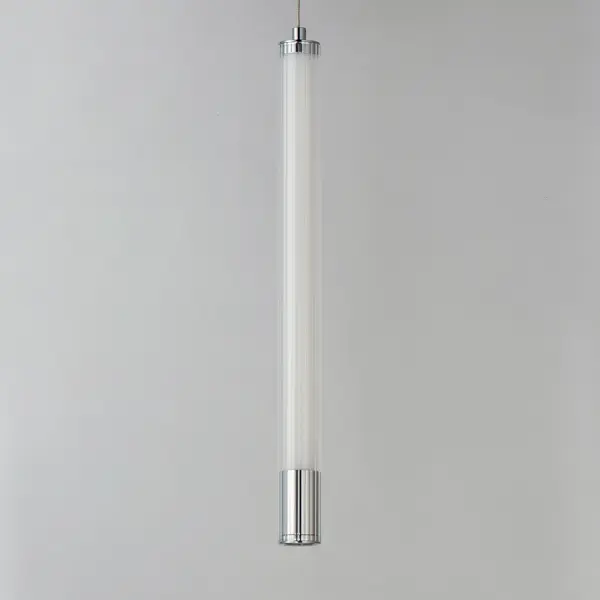 Cortex Single LED Pendant in Polished Chrome - Image 3