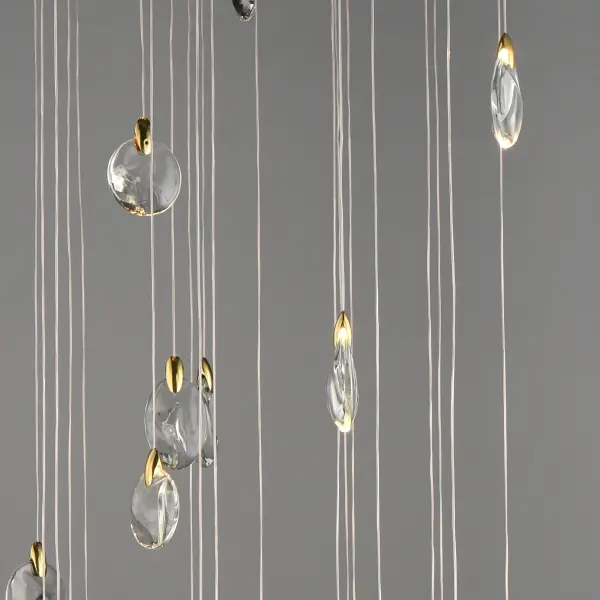 Pebble 30-Light Multi-Tier LED Chandelier - Image 3