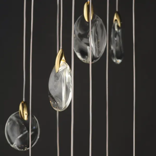 Pebble 30-Light Multi-Tier LED Chandelier - Image 4
