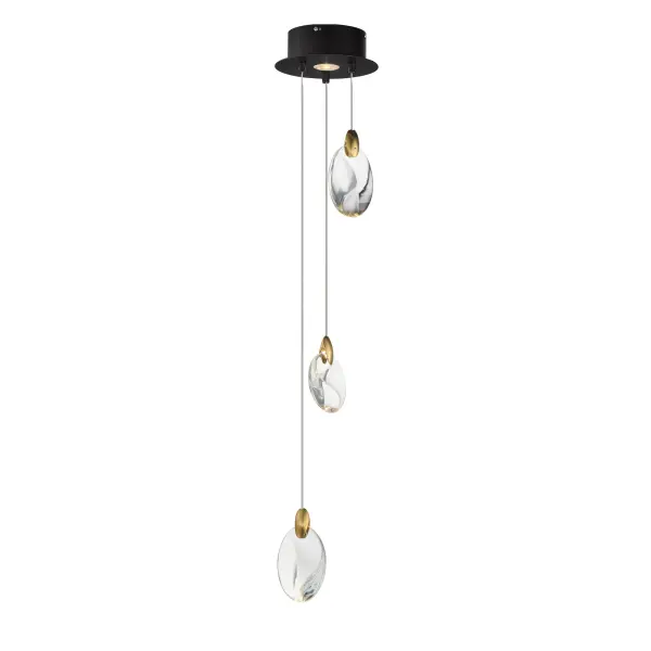 Pebble 3-Light LED Multi-Light Pendant - Image 1