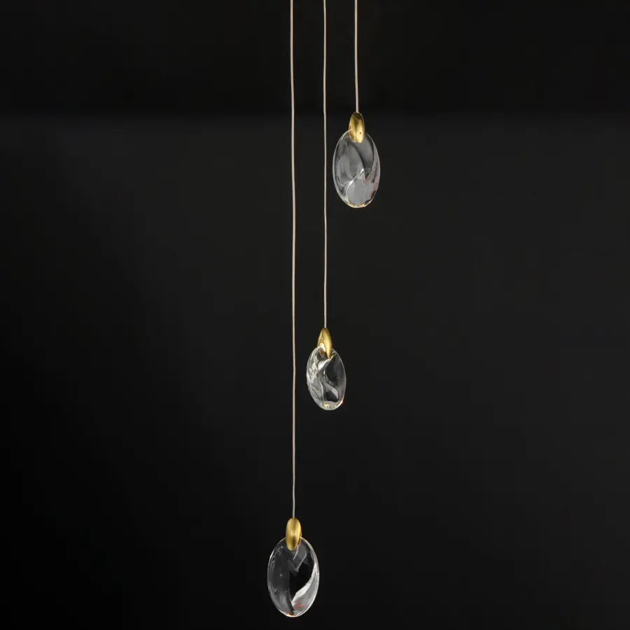 Pebble 3-Light LED Multi-Light Pendant - Image 3