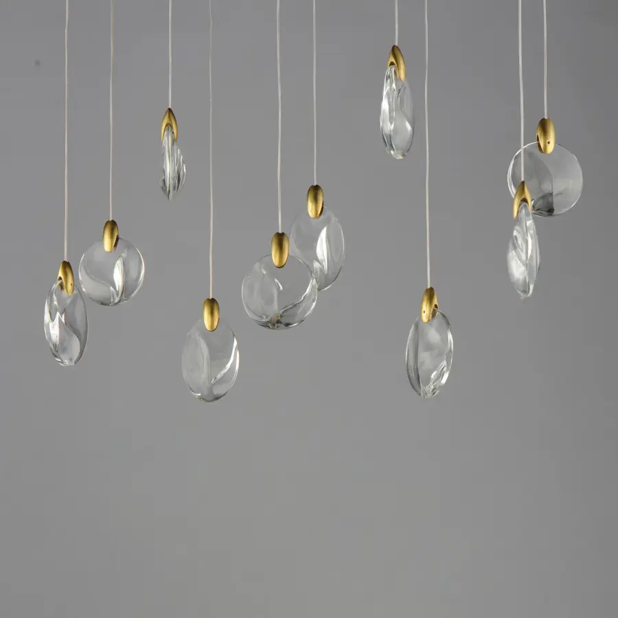 Pebble 10-Light LED Linear Pendant - Image 2