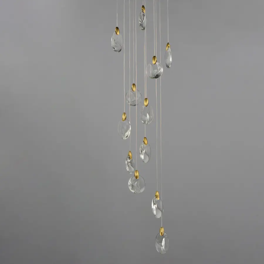 Pebble 12-Light LED Multi-Light Pendant - Image 2
