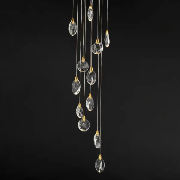Pebble 12-Light LED Multi-Light Pendant - Image 3