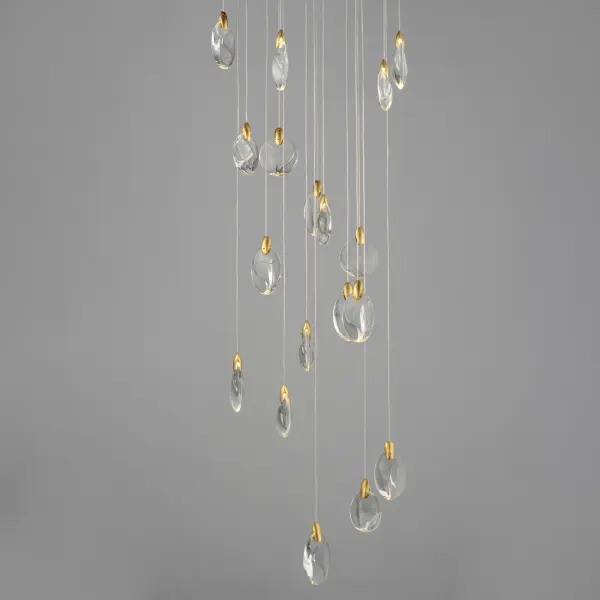 Pebble 18-Light LED Multi-Light Pendant - Image 3