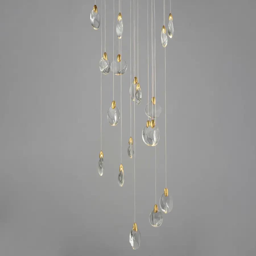 Pebble 18-Light LED Multi-Light Pendant - Image 3