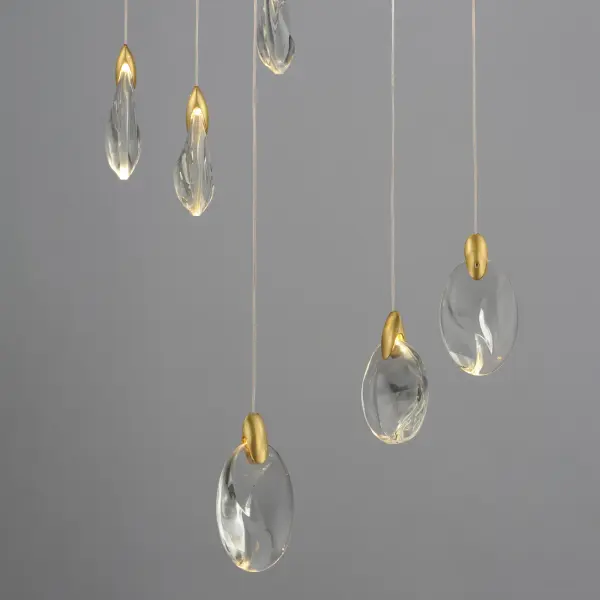 Pebble 18-Light LED Multi-Light Pendant - Image 4