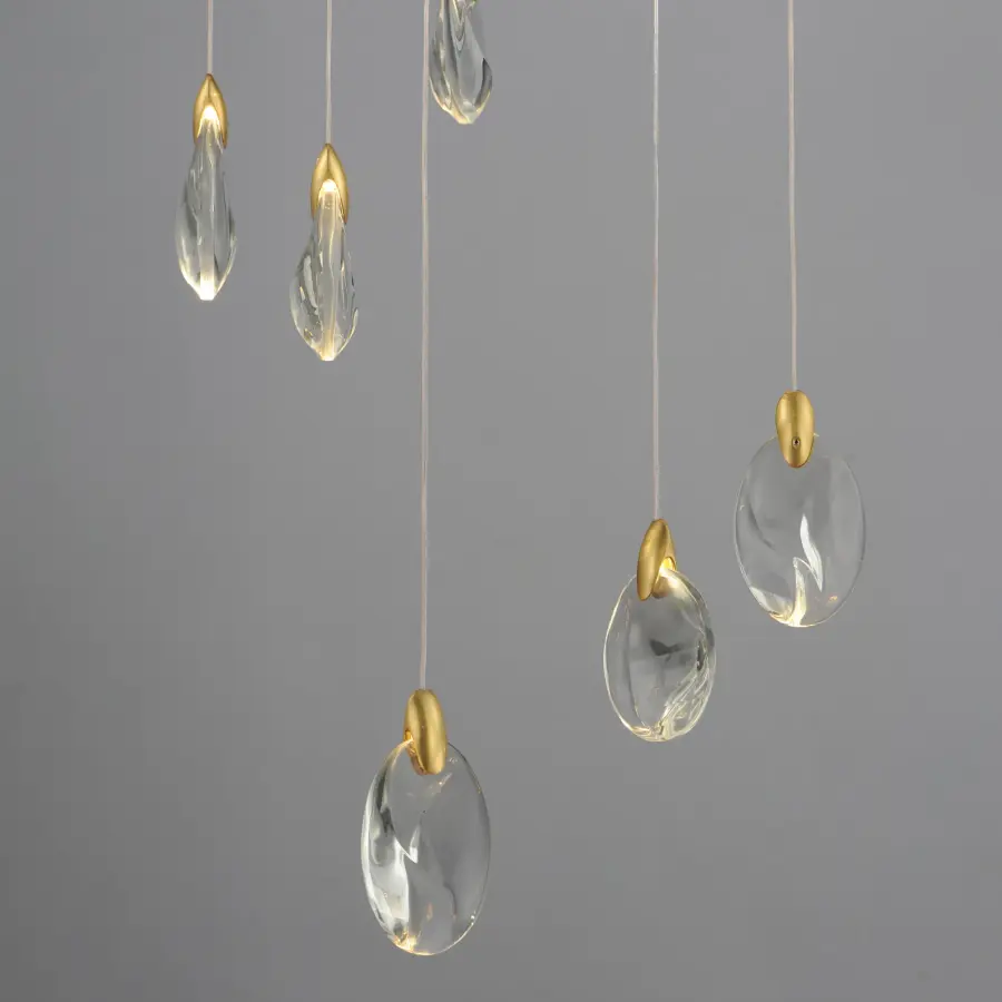 Pebble 18-Light LED Multi-Light Pendant - Image 4