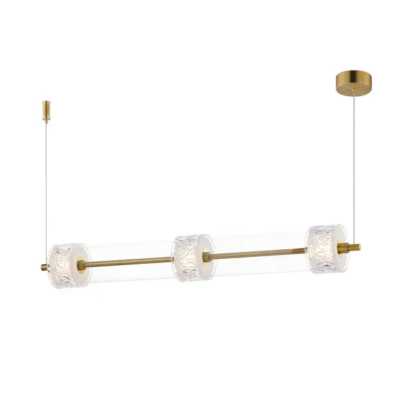 Elysian 3-Light LED Linear Pendant - Image 1