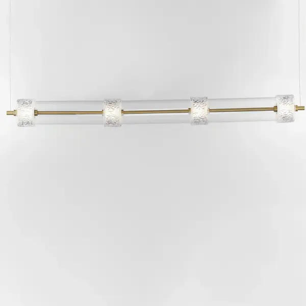 Elysian 4-Light LED Linear Pendant - Image 2