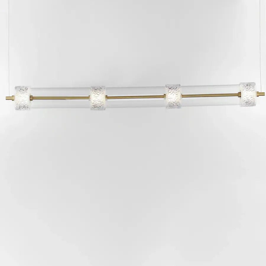 Elysian 4-Light LED Linear Pendant - Image 2