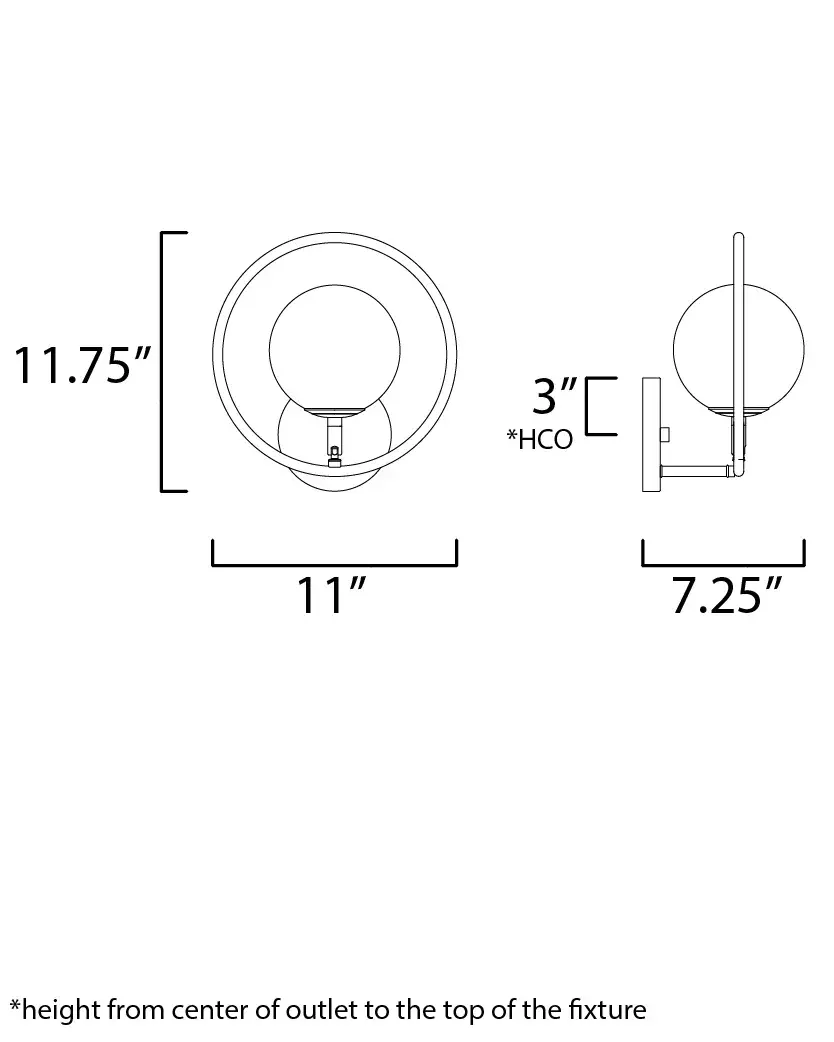 Revolution 1-Light Bath Vanity Wall Sconce - Image 5