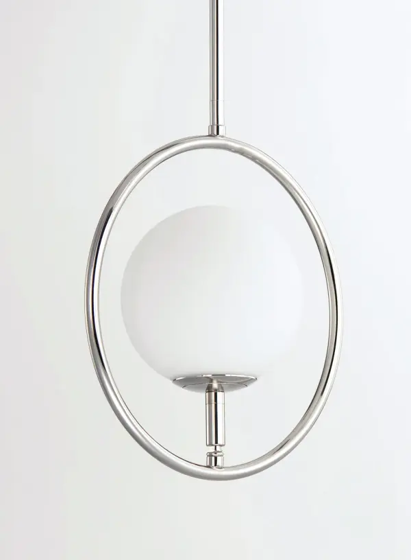 Revolution Mini Pendant in Polished Nickel - Image 2