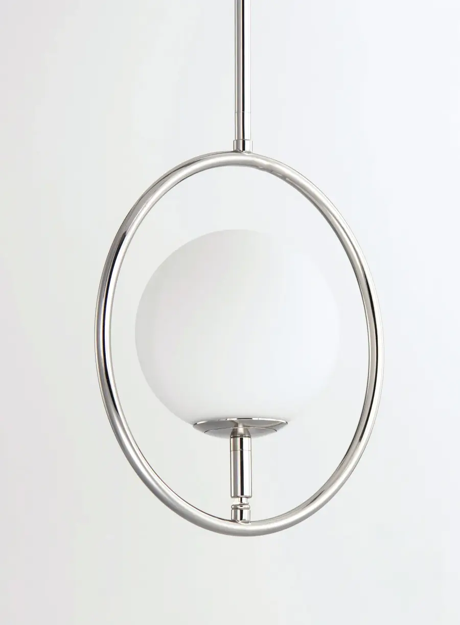 Revolution Mini Pendant in Polished Nickel - Image 2