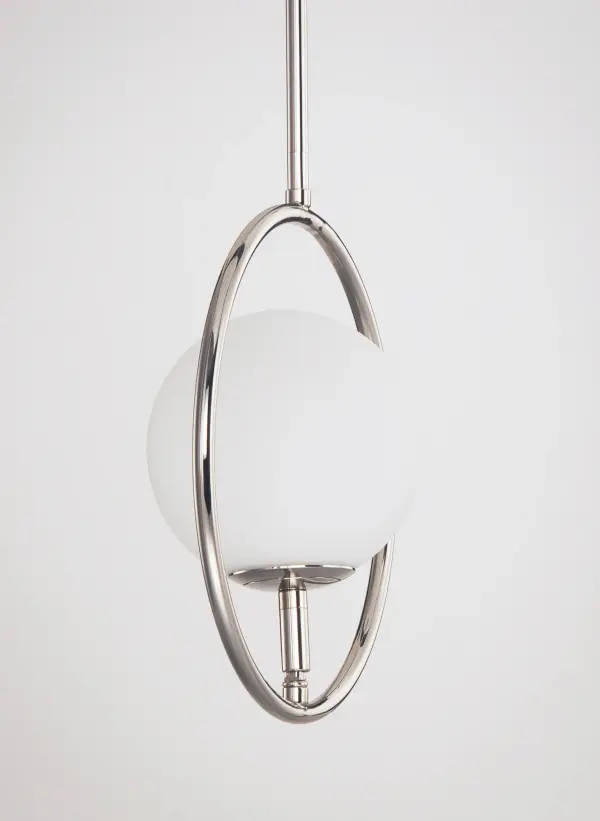 Revolution Mini Pendant in Polished Nickel - Image 3