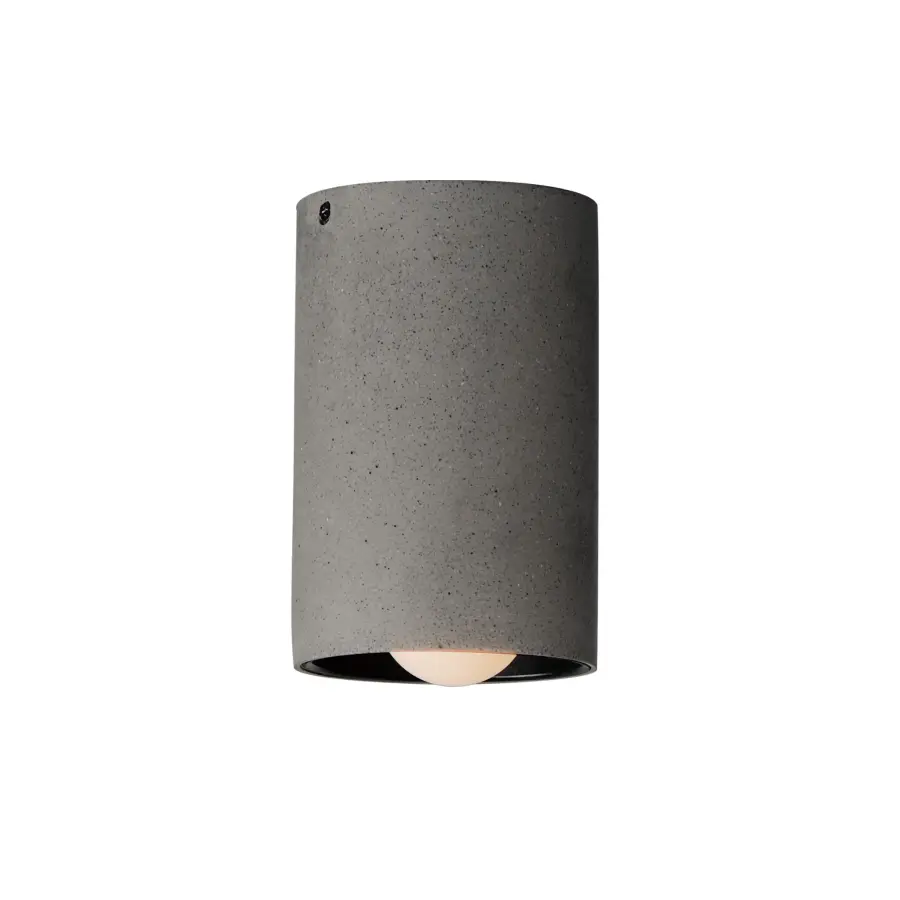 Pilar Outdoor LED Flush Mount in Greystone - Image 1