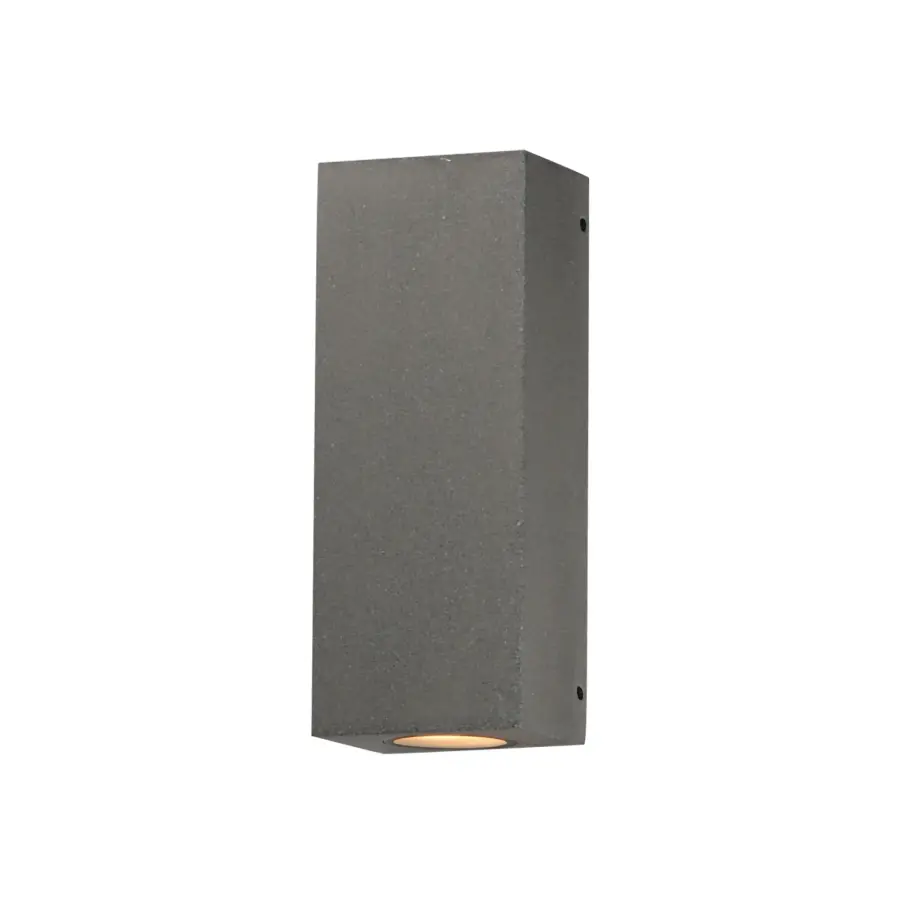 Pilar 2-Light LED Outdoor Wall Sconce in Greystone - Image 1