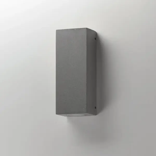 Pilar 2-Light LED Outdoor Wall Sconce in Greystone - Image 4