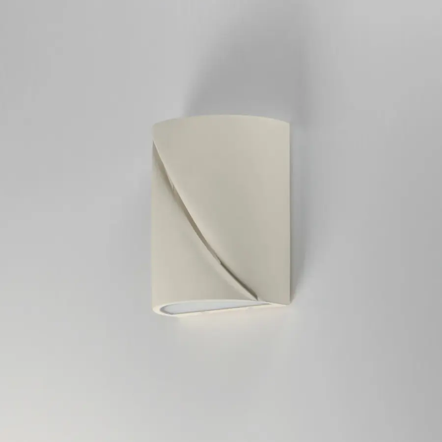 Puff 8" LED Outdoor Wall Sconce in Chalk White - Image 4