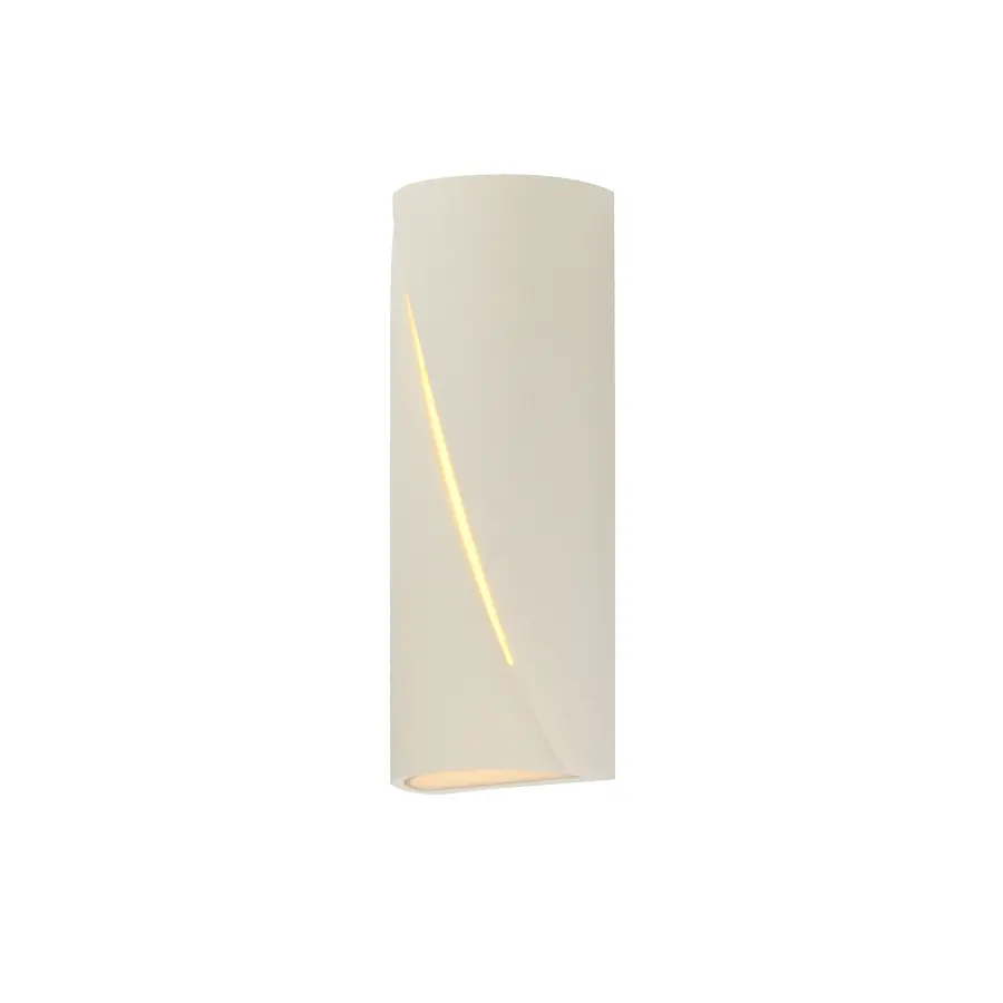 Puff 16" LED Outdoor Wall Sconce in Chalk White - Image 1