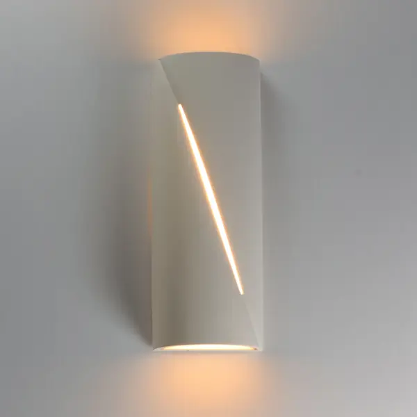 Puff 16" LED Outdoor Wall Sconce in Chalk White - Image 3