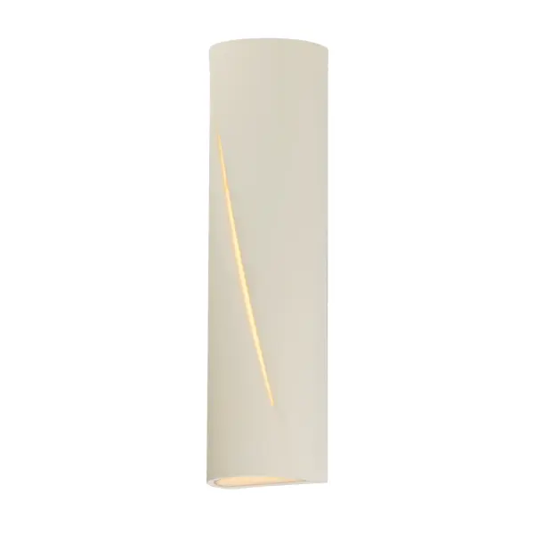 The Puff outdoor wall sconce combines architectural concrete construction with sophisticated lighting design. Its softly rounded form and diagonal light reveal create ambient illumination while making a bold design statement.