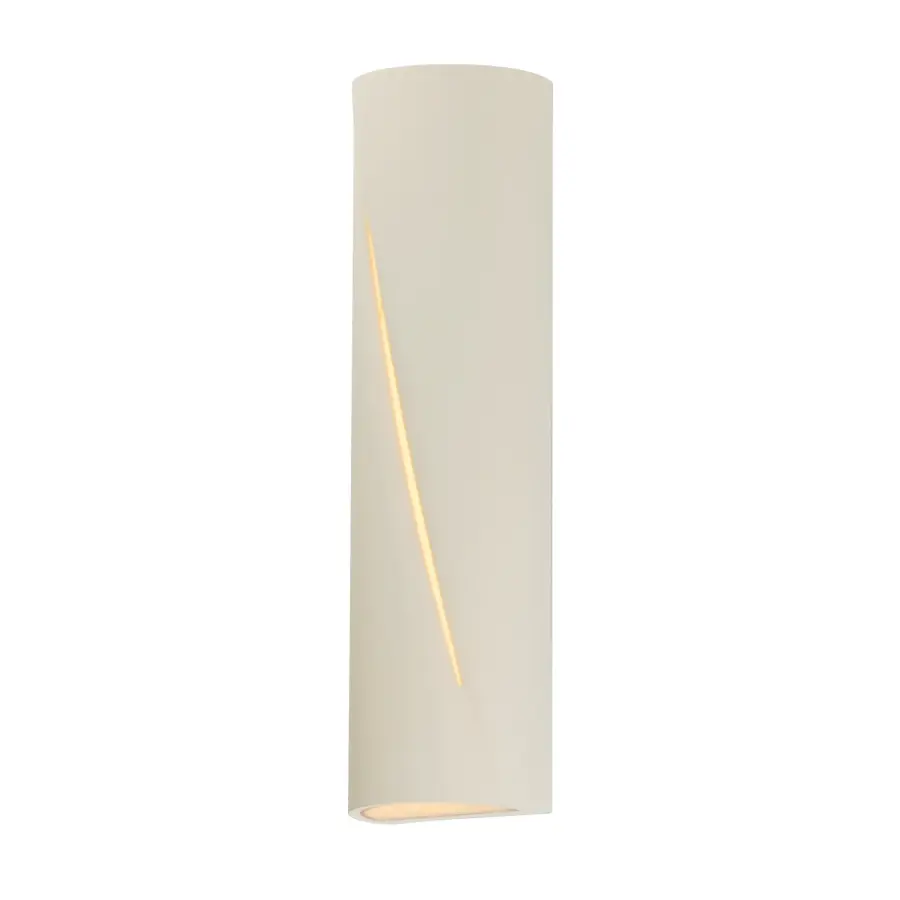 Puff 22" LED Outdoor Wall Sconce in Chalk White - Image 1
