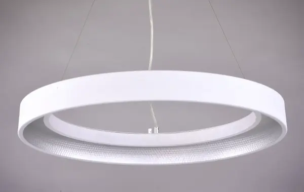 Apollo LED Single Pendant in Matte White - Image 4