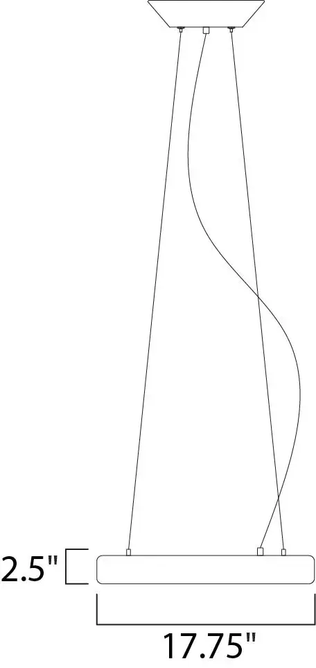 Apollo LED Single Pendant in Matte White - Image 5