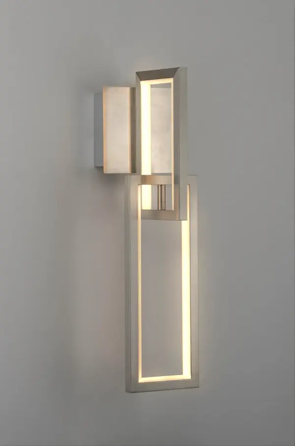 Link LED Wall Sconce in Satin Nickel - Image 2
