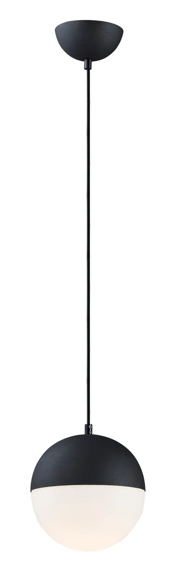 Half Moon Mini Pendant in Matte Black - Image 1