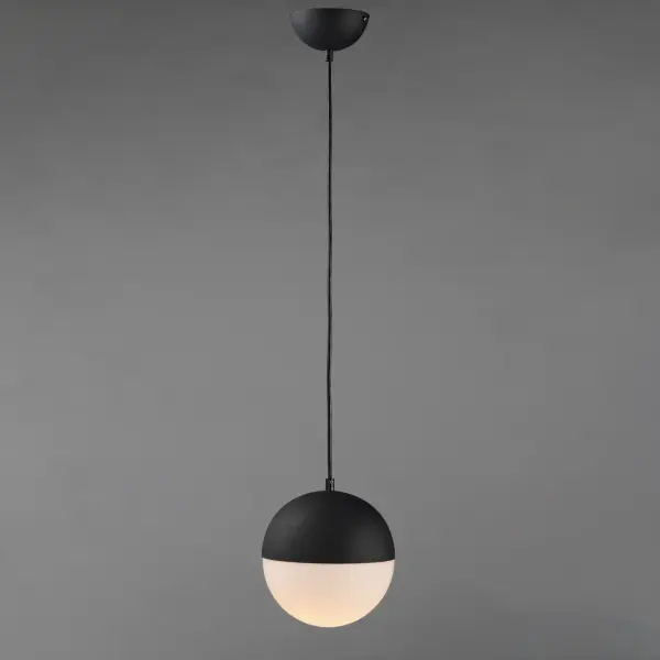 Half Moon Mini Pendant in Matte Black - Image 2