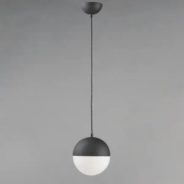 Half Moon Mini Pendant in Matte Black - Image 3