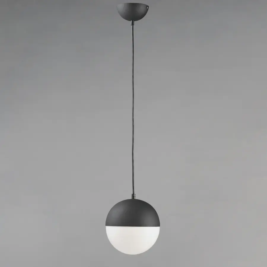 Half Moon Mini Pendant in Matte Black - Image 3