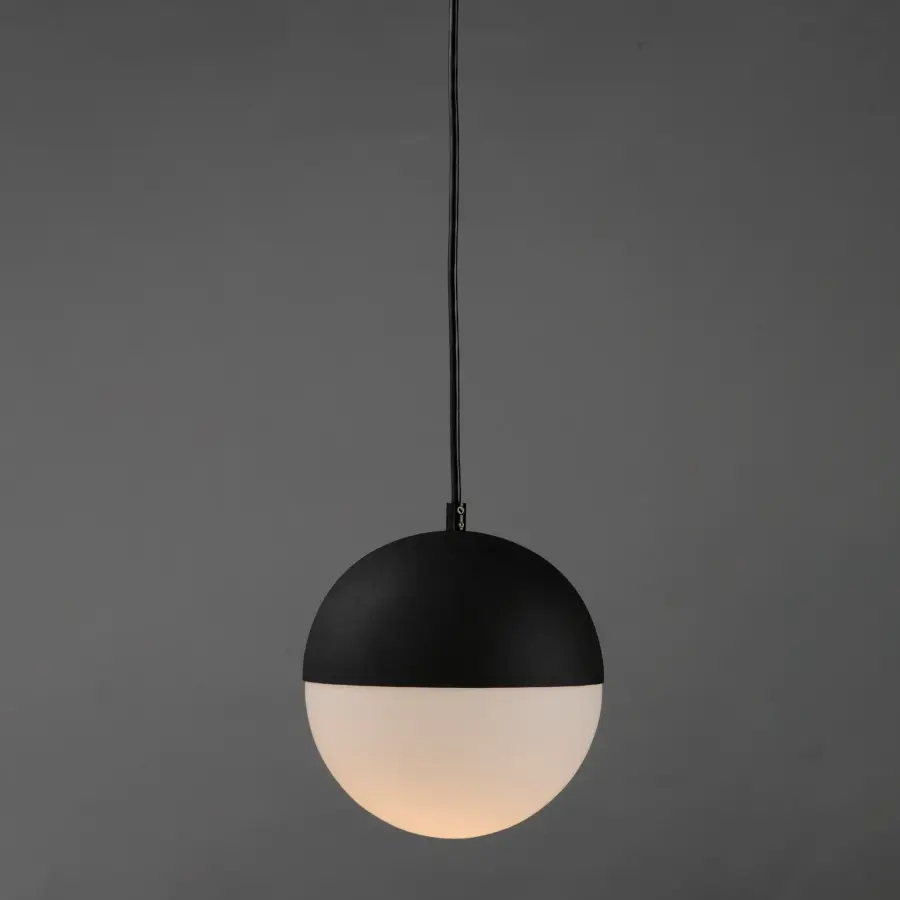 Half Moon Mini Pendant in Matte Black - Image 4