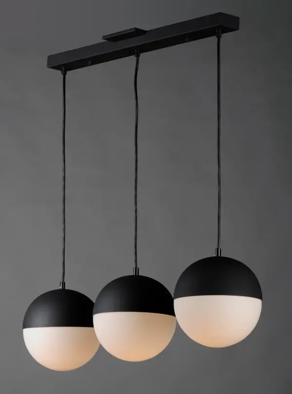 Half Moon 3-Light LED Linear Pendant - Image 4