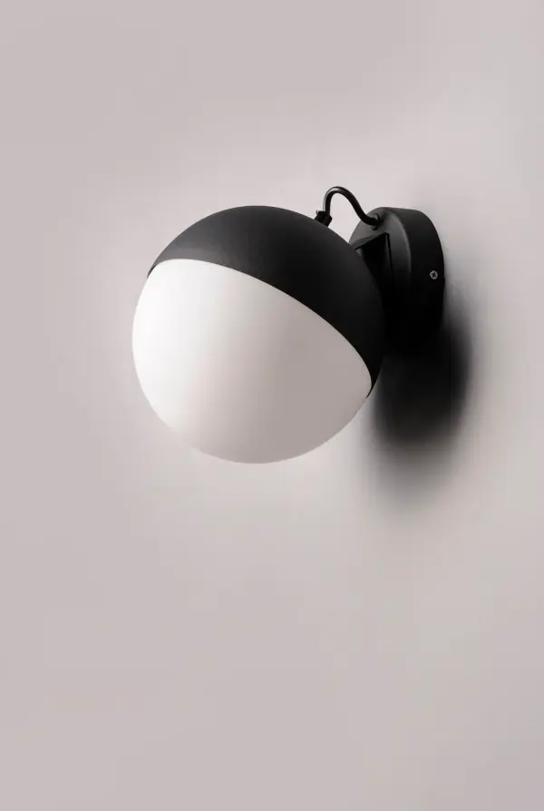 Modern LED Wall Sconce with Elegant Semi-Sphere Design - Image 2