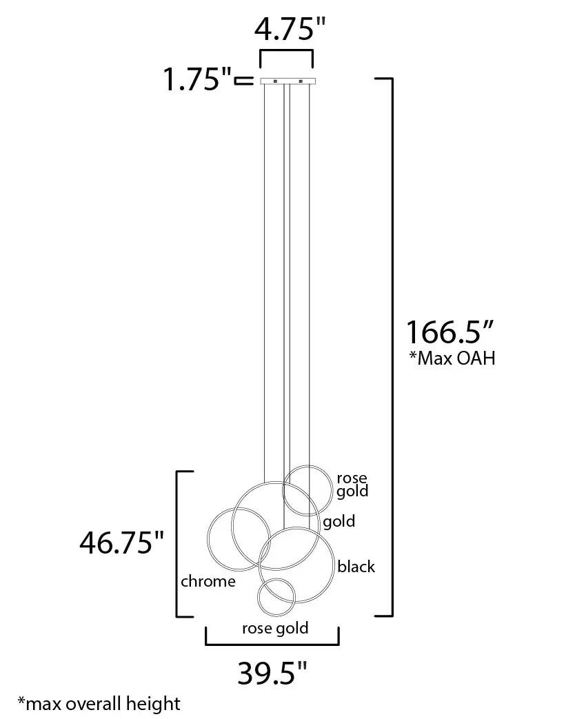 Union Multi-Light Pendant - Image 6