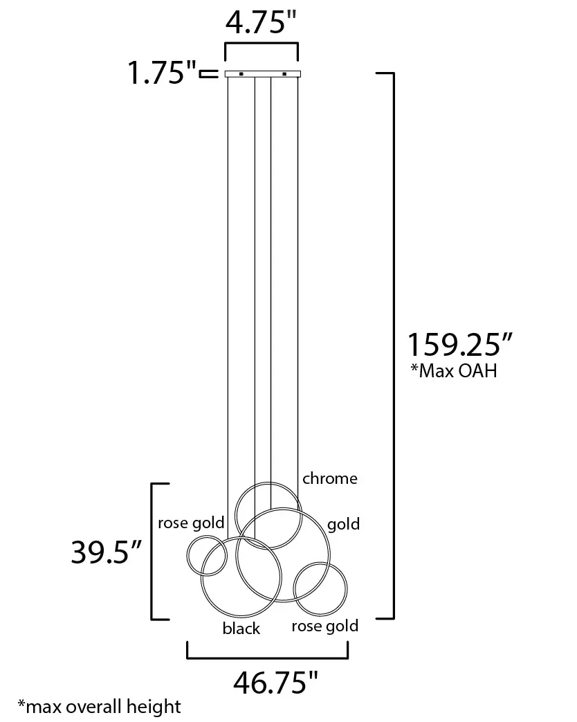 Union Multi-Light Pendant - Image 5