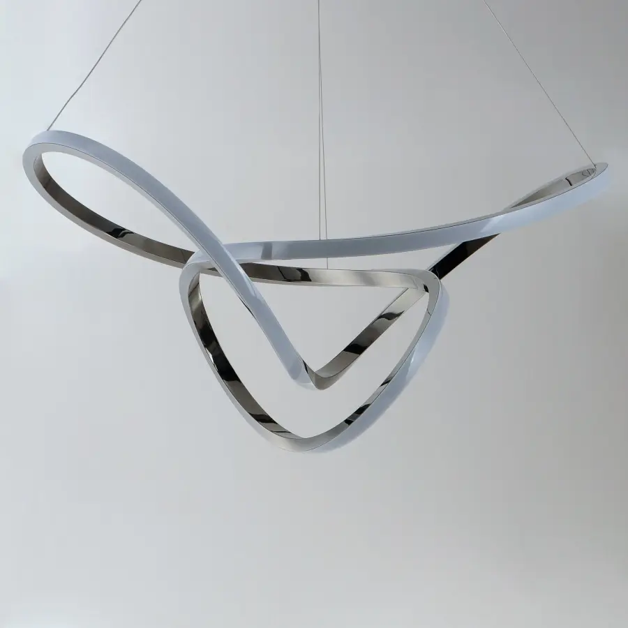Perpetual Single Pendant in Black Chrome - Image 2