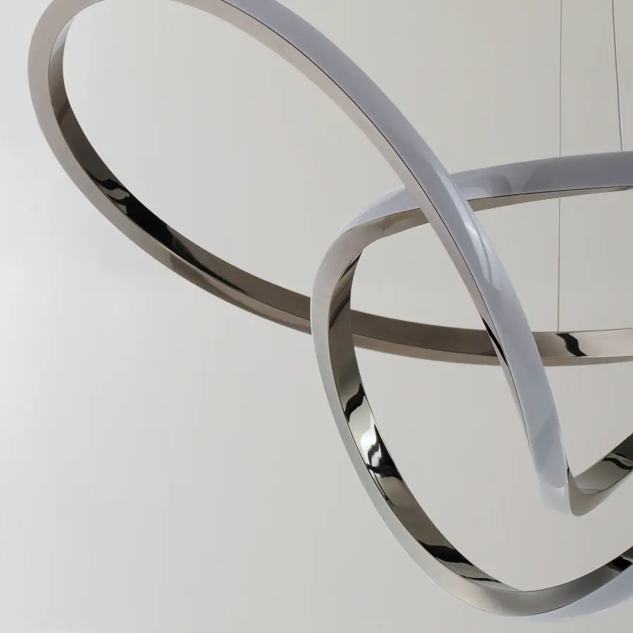 Perpetual Single Pendant in Black Chrome - Image 4