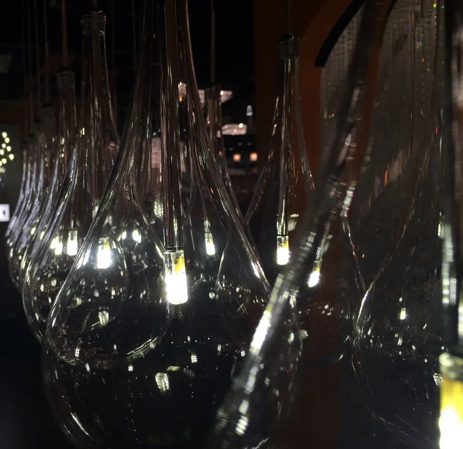 Larmes LED Single Pendant in Polished Chrome - Image 2