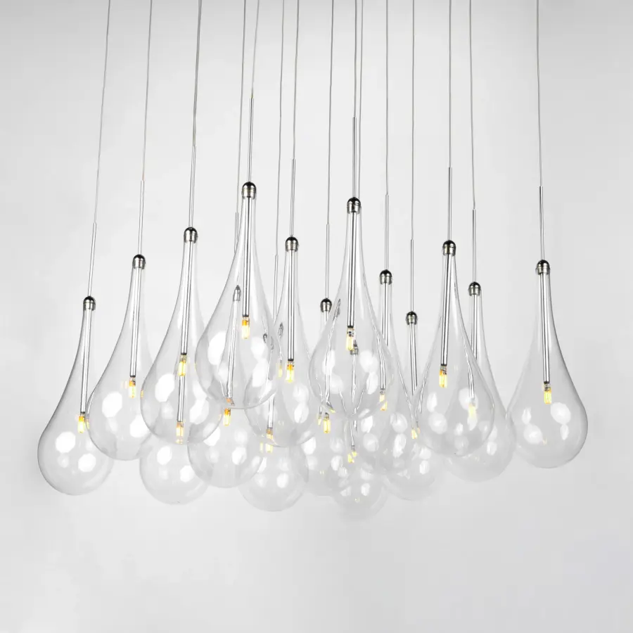 Larmes LED 16-Light Multi-Light Pendant - Image 3