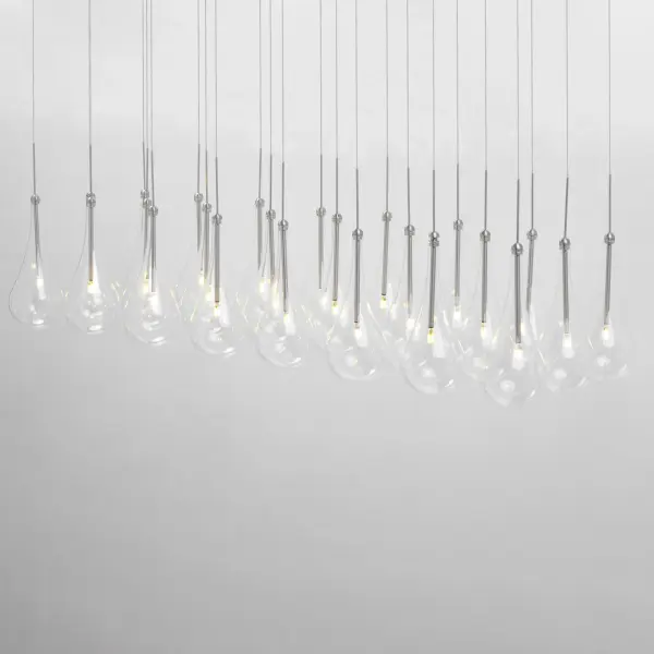 Larmes LED 24-Light Linear Pendant - Image 4