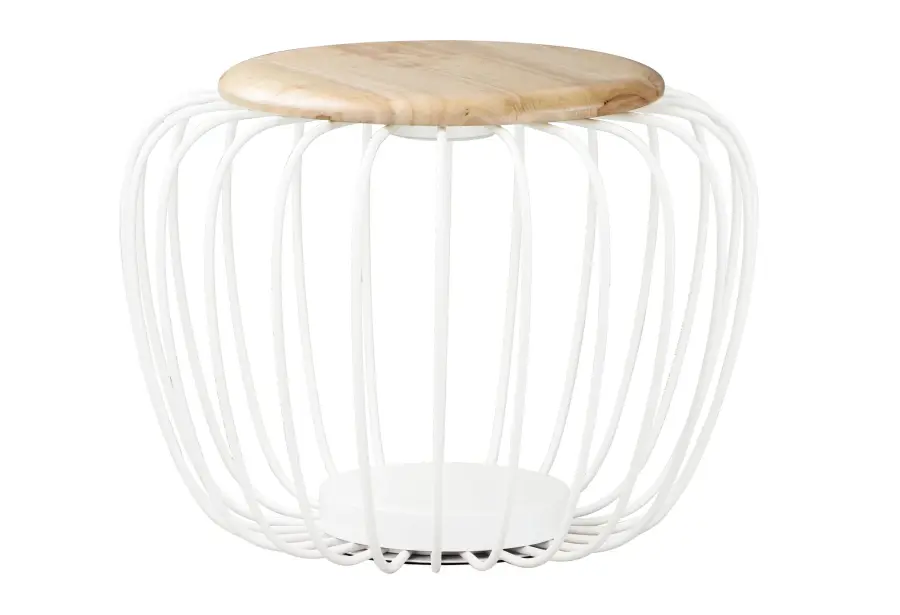 Cage 20" LED Ottoman - Image 1