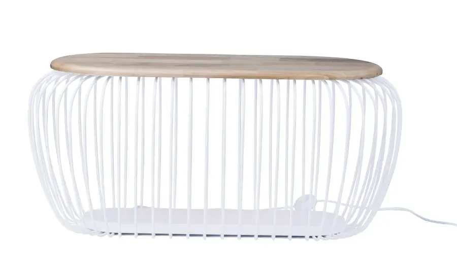 Cage LED Illuminated Bench - Image 1