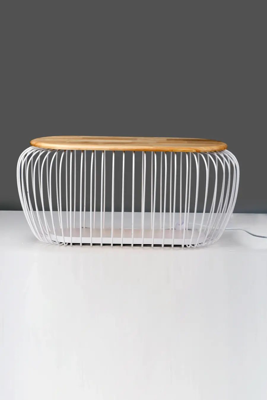 Cage LED Illuminated Bench - Image 2