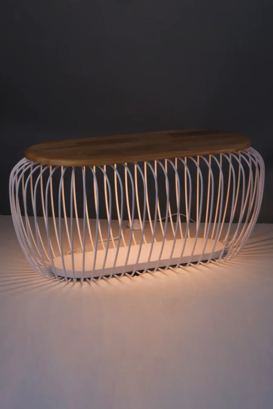 Cage LED Illuminated Bench - Image 4